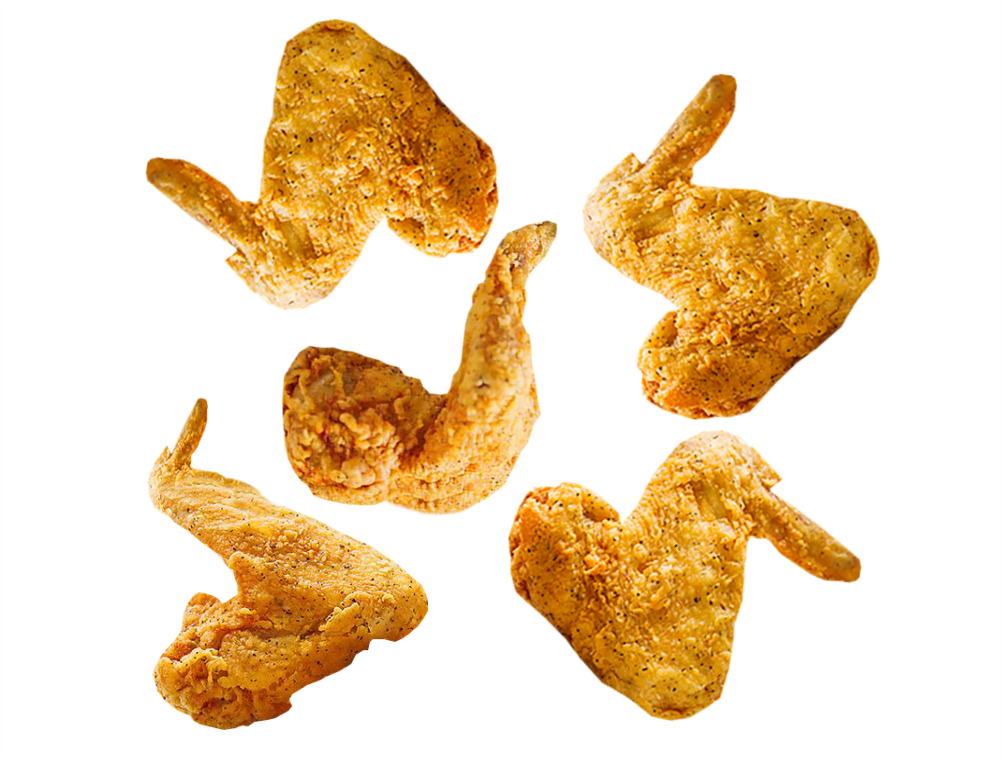 5 PCs Spicy Hot wings